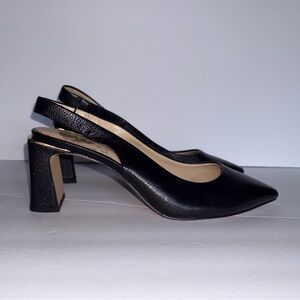Vince Camuto Slingback Black Heels Size 6.5